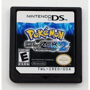 Pokémon Black Version 2 Nintendo DS Authentic Tested Game Only